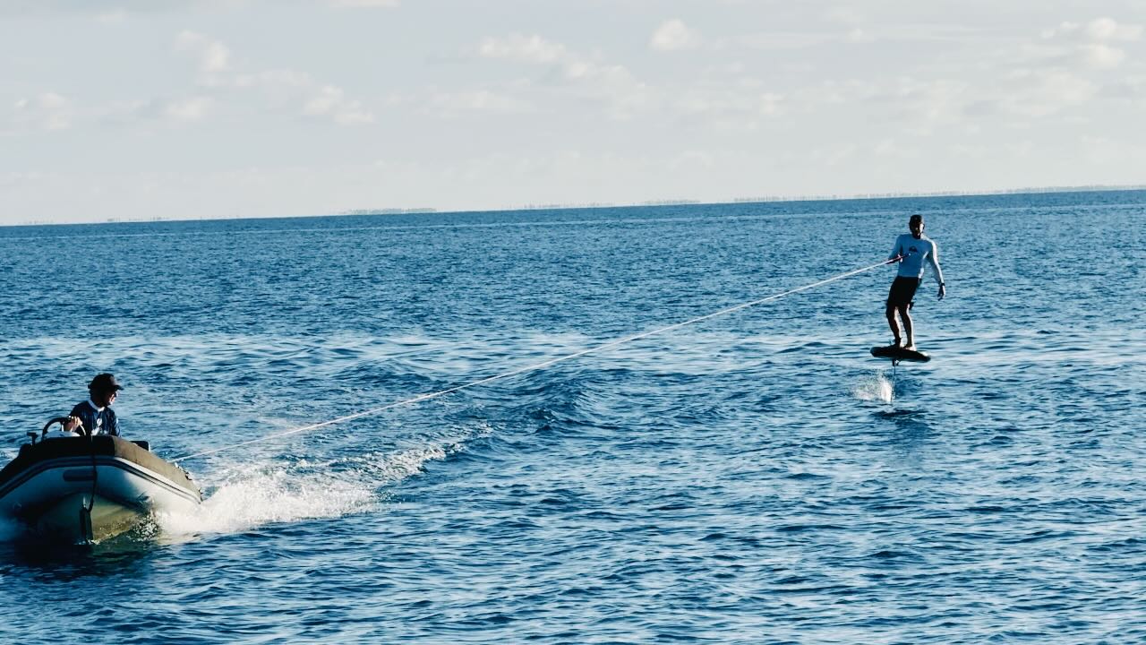 Foiling on Raroia