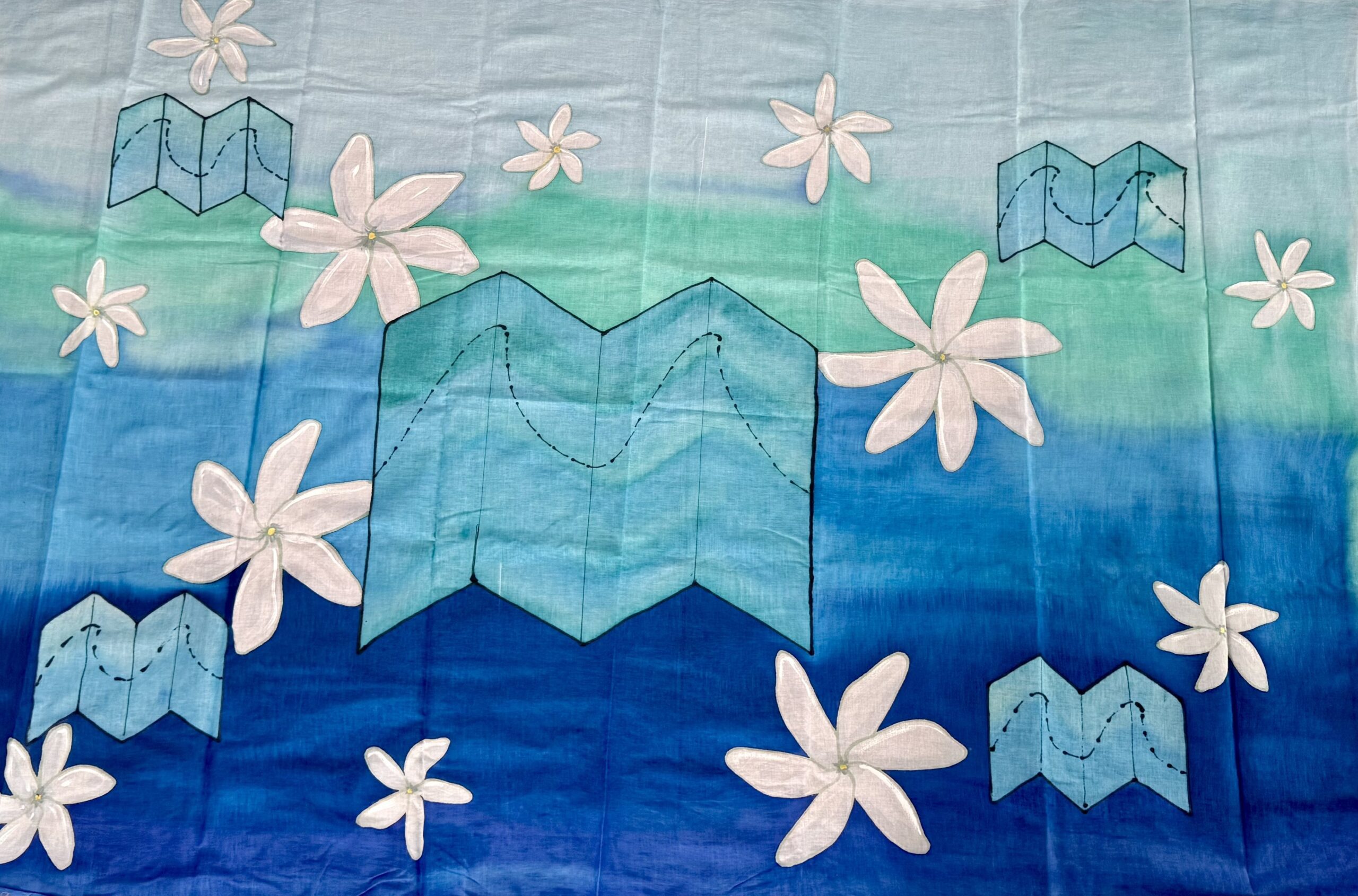 Custom pareo, Mo'orea