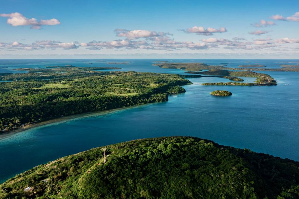 Vava'u drone image