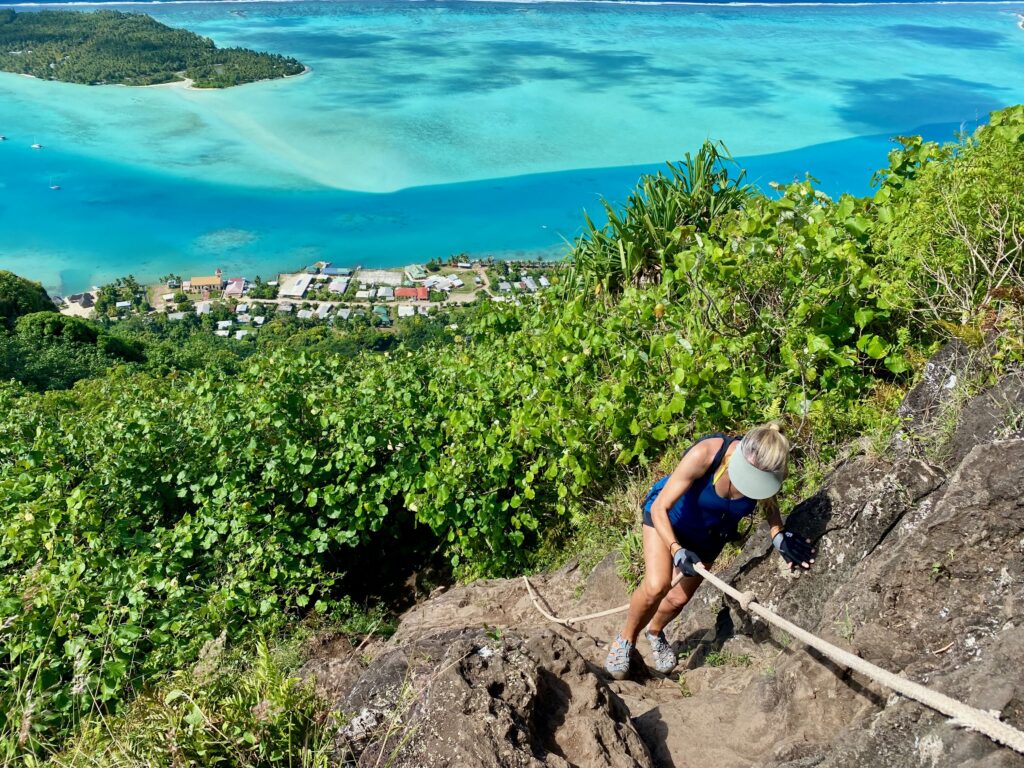 Mount Teurafaatiu Climbing Rope
