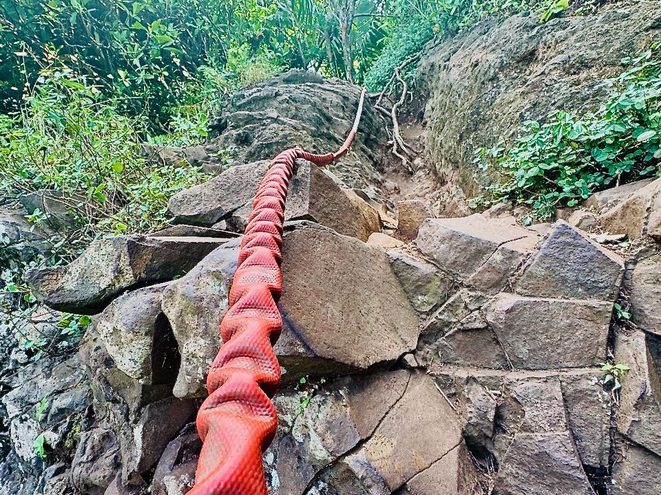Mount Teurafaatiu Climbing Rope